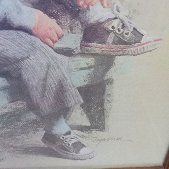 James Ingwersen Vintage Framed Print - Picture 3 of 3